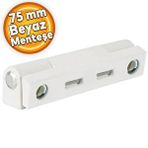 Badem10 Pvc 75 mm Beyaz Pimapen Pencere Menteşesi