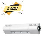 Badem10 Pvc Metal 100 mm Beyaz 5x Pimapen Pencere Menteşesi