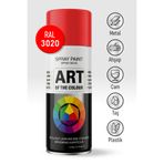 Badem10 RAL3020 Kırmızı Prof. Sprey Boya Metal Ahşap Taş Plastik ve Cam Yüzeylere Uygun Spray Boya 400 ml