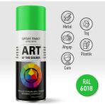 Badem10 RAL6018 Yeşil Prof. Sprey Boya Metal Ahşap Taş Plastik ve Cam Yüzeylere Uygun Spray Boya 400 ml - 400ml - Yeşil - 101
