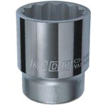 Badem10 Rico 007-RC1222 12 Köşeli Lokma 22 mm 1/2\