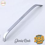 Badem10 Şahin Krom Gümüş Metal Kulp 288 mm - 28.8 cm Mobilya Çekmece Mutfak Dolabı Dolap Kulpları Kulb Kulpu