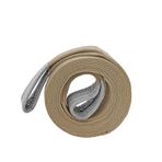 Badem10 Sapan Polyester Spanzet 6 Ton 5 Metre Bronz Kahve Sağlam Yük Kaldırma Taşıma İndirme Halat