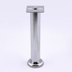 Badem10 Tablalı Metal 20 cm Krom Gümüş Mobilya Ayağı Modern Koltuk Kanepe Dayanıklı Tv Ünite Ayağı Ayakları - 6789765