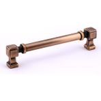 Badem10 Talas Düz Soft Antik Metal Kulp 192 mm Mobilya Çekmece Dolap Kapak Kulpu Dayanıklı Kulpları