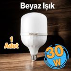 Badem10 Tasarruflu Torch Ampul 30 W Led Lamba Beyaz E27 Duy 25.000 Saat Uzun Ömürlü 220 Volt Elektrik 1 Adet