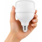 Badem10 Torch Kristal LED Ampul 20 Watt Yüksek Aydınlık Sunan Soğuk Beyaz Ampül 2000 Lümen Güçlü Işık - 50 - 60 W