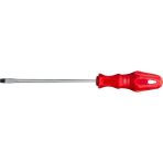 Badem10 Tornavida Düz Tornavida Kırmızı Plastik Sap 5 x 150 mm