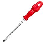 Badem10 Tornavida Düz Tornavida Kırmızı Plastik Sap 6x100 mm