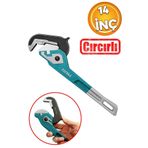 Badem10 Total Cırcırlı Boru Anahtarı 14'' Ingiliz Anahtar 5.2 cm Ağız 35 cm Boy Çırçırlı Sökme Sıkma Tutma