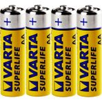 Badem10 Varta Kalem Pil Kalın Kalem Pil R6KG Aa Pil 1.5 V 4'lü Paket - 4 Adet