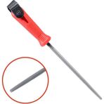 Badem10 Vinko Ince Eğe Yuvarlak Ağaç Törpüsü 200MM VI03054 - Gri
