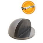 Badem10 Yarımay Yapışkanlı Kapı Kolu Stoperi Tamponu Metal Kapı Stopu Durdurucu Tutucu Tutacağı Inox