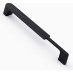 Badem10 Yıldız 160 mm Siyah Metal Kulp Mobilya Çekmece Dolap Kapak Kulpu Dayanıklı Kulbu Kulpları Siyah