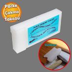 Badem10 Zemin Parke Döşeme Takozu Beyaz 15 cm 7 cm Polyamid Laminant Parke Çakma Takozu