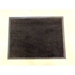 Bademler Halı Toz Kontrol Paspası Nem Alıcı Kapı Önü Mağaza Ofis Paspası - 60 x 90 cm - Koyu Gri