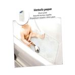 bademlerhali Beyaz Banyo Küvet Duşakabin İçin Kaydırmaz Vantuzlu Paspas
