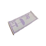 bademlerhali Plastik Plaj Hasırı Şemsiye Desenli 60*150cm Deniz Hasırı Plastik kilim