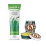 Badger Aloe Vera 118 ml Jel ve Balm 21 gr El Kremi