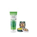 Badger Nemlendirici Aloe Vera Jel 118 Ml Ve Hardworking Hands Balm El Kremi 21 Gr 2'li Set