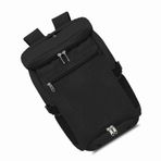 Badminton Sırt çantası, Büyük Kapasiteli Tenis Badminton Raket çanta, Spor ekipmanları Için ayakkabı Bölmesi Yan Cepleri (BLACK)