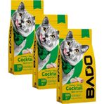 Bado 500 gr 3 Adet Kokteyl Yetişkin Kuru Kedi Maması