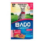 Bado 85 gr Pouch Kuzu Etli Tahılsız Yetişkin Yaş Kedi Maması