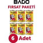 Bado Etli Yetişkin 6x400 gr Yaş Kedi Mama