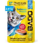 Bado Kısırlaştırılmış Yetişkin Somonlu 24x85 gr Yaş Kedi Maması