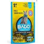 Bado Somon Balıklı 85 gr Yetişkin Yaş Kedi Maması