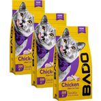 Bado Tavuklu Yetişkin 3x500 gr Kuru Kedi Mama