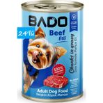Bado Yetişkin Etli 24x400 gr Yaş Köpek Mama