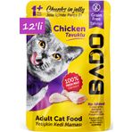 Bado Yetişkin Tavuk Etli Yaş 12x85 gr Kedi Mama