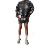 BADU STORE KADIN GİYİM SPOR TUNİK Standart Beden Füme