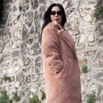 Bafaco Tekstil - Peluş Kaban - Açık Pudra - Vizon
