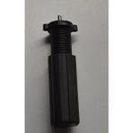 BafArt (4 Adet Fiyatıdır) Plastik 14-19 cm Ayarlanabilir Mobilya Orta Ayağı - 14-19 cm Siyah 5/16 Vida