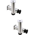 BafArt Ayarlanabilir Metal Orta Ayak 15 cm Gümüş (2 cm Uzatma Payı Mevcut)