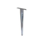 BafArt Metal Konik Berjer Mobilya Ayağı 4 Adet - Krom 25 Cm