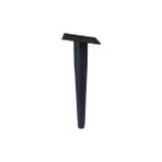 BafArt Metal Konik Berjer Mobilya Ayağı 4 Adet - Siyah 28 Cm