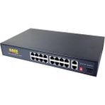 Baff 16+2 Port 10/100/1000 Gigabit Al-poe Switch
