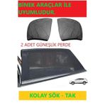 Baffhome 2 Adet Oto Yan Cam Perdesi Güneşliği Araba Cam Filmi Örtüsü Anne Bebek Emzirme Kılıfı Araç Güneşlik