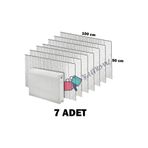 baffhome 7 Adet Petek Arkası Yalıtım Levhası Alüminyum Folyo 7Radyatör Arkalığı