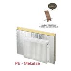 Baffhome 8 Adet Petek Arkası Yalıtım Levhası Alüminyum Folyo 8 Radyatör Arkalığı