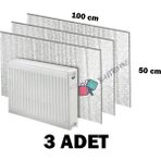 Baffhome Ankaflex Isı Yalıtımlı Radyatör Petek Arkası Sıcaklık Tasarruf 3 Adet Kalorifer Izopan Levhası