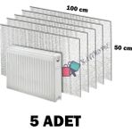 Baffhome Ankaflex Isı Yalıtımlı Radyatör Petek Arkası Sıcaklık Tasarruf 5 Adet Kalorifer Izopan Levhası
