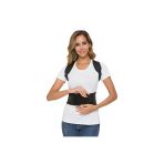 Baffhome Manyetik Dik Duruş Korsesi Siyah Kamburluk Önleyici Sırt Unisex Siyah Medikal Korse Ortopedik Korse