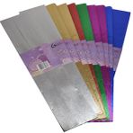 Bafix 10'lu 50x200 cm Karışık Renk Desenli Krapon Kağıdı