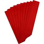 Bafix 10'lu 50x200 cm Kırmızı Krapon Kağıdı