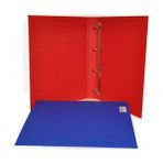 bafix a4 talebe öğrenci klasörü 4 halkalı kırmızı (10 lu paket) - Yok