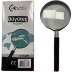 Bafix Büyüteç Cam Metal Çerçeveli 75 mm BFX-BMC75